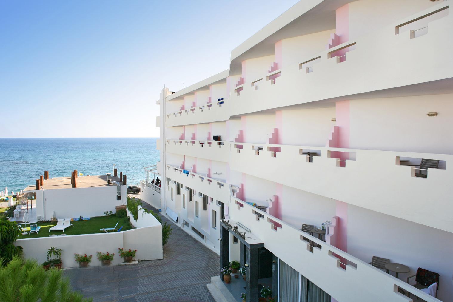 Evelyn Beach Hotel Hersonissos  Exterior foto